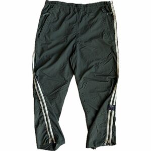 Vintage Y2K Abercrombie & Fitch Men's Green Track Pants — Size Small